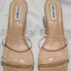 Steve Madden Issy Clear Sandals